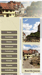 Mobile Screenshot of hotel-zumschloss-quedlinburg.de